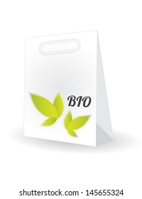 shopping bag with special natural design