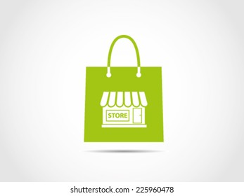 Tienda de bolsas de compras