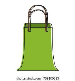 Shopping bag sybol icon vector illustration graphic design