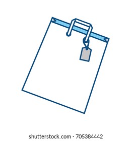 Shopping bag symbol