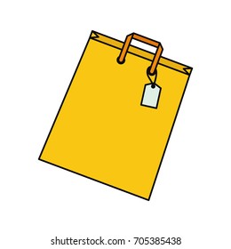 Shopping bag symbol