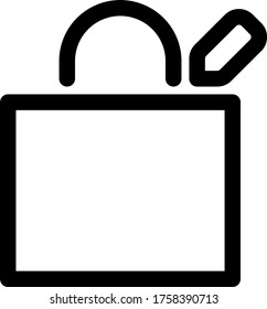 Shopping-Tag-Symbol-Vektorgrafik für Web und Apps