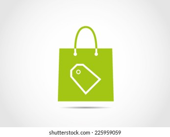 Shopping Bag Tag Label