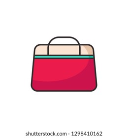 Shopping bag vector