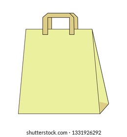 shopping bag vector