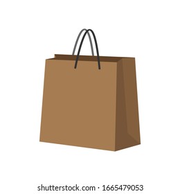 Shopping bag vector design for online shopping.
