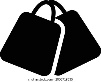 Einkaufstasche, Vektorsymbol