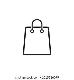 Shopping Bag Vector Icon 