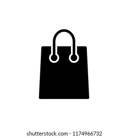 Shopping bag - Vector icon.
