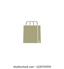 shopping bag vector icon
