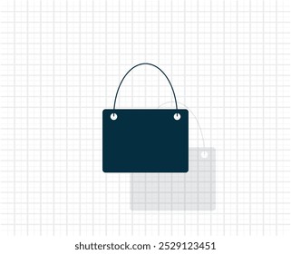 Einkaufstasche - Vektorsymbol