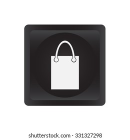 Shopping bag  vector icon