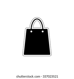 Shopping bag - vector icon
