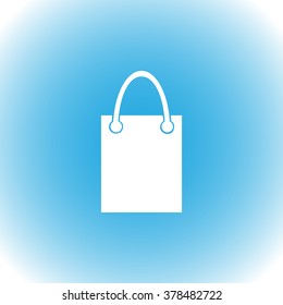 Shopping bag  vector icon