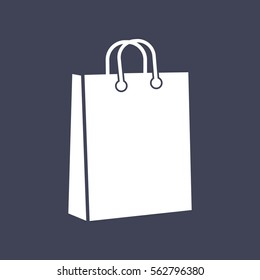 Bolso de compras - icono de Vector