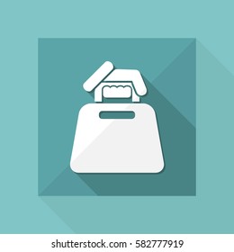 Shopping bag - Vector icon