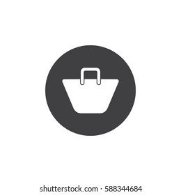 shopping bag - vector icon