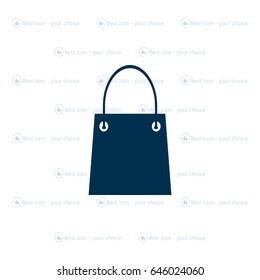 shopping bag - vector icon