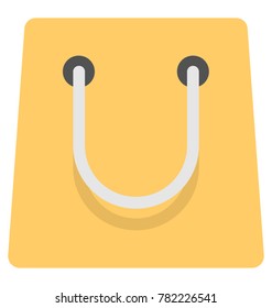 Shopping Bag Vector Icon
