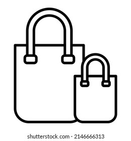 Shopping Bag vector icon. Can be used for printing, mobile and web applications.