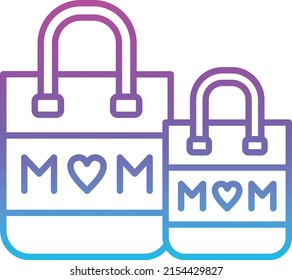 Shopping Bag vector icon. Can be used for printing, mobile and web applications.
