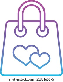 Shopping Bag vector icon. Can be used for printing, mobile and web applications.