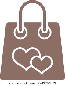 Shopping Bag vector icon. Can be used for printing, mobile and web applications.