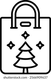 Shopping Bag vector icon. Can be used for printing, mobile and web applications.
