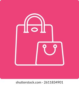Shopping Bag vector icon. Can be used for printing, mobile and web applications.