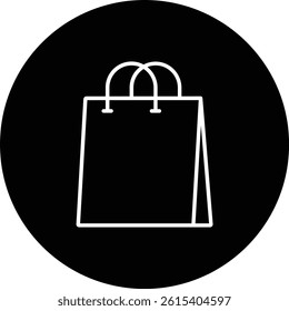 Shopping Bag vector icon. Can be used for printing, mobile and web applications.