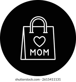 Shopping Bag vector icon. Can be used for printing, mobile and web applications.