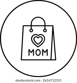 Shopping Bag vector icon. Can be used for printing, mobile and web applications.