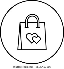 Shopping Bag vector icon. Can be used for printing, mobile and web applications.