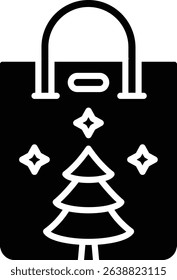 Shopping Bag vector icon. Can be used for printing, mobile and web applications.