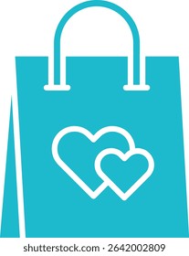 Shopping Bag vector icon. Can be used for printing, mobile and web applications.
