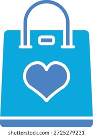 Icono de Vector de la bolsa de compras. Se puede utilizar para aplicaciones de impresión, móviles y de Web.