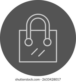 Shopping Bag Vector Icon Design Symbol