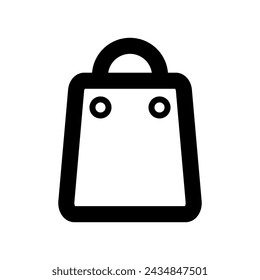 shopping bag - Vector icon eps 10