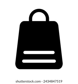 shopping bag - Vector icon eps 10