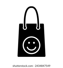 shopping bag - Vector icon eps 10