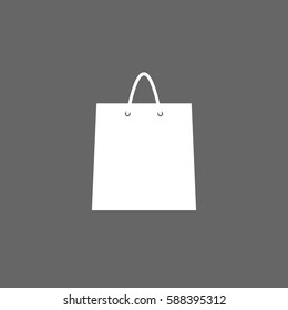 shopping bag - vector icon  Illustration
