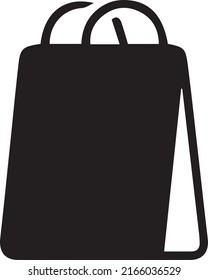 shopping bag vector, bag icon, bag logo, and bag items