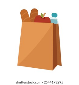 Bolsa de compras Ilustración vectorial - 01