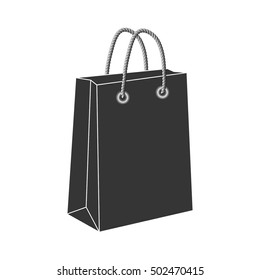 Shopping bag, vector Illustration
