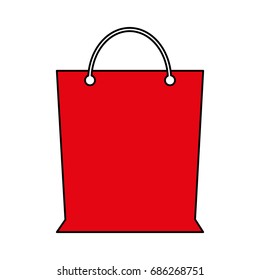 shopping bag vector illustration