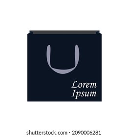 Shopping bag vector illustration conceptual design, great for icons, illustrations, for industrial product logos