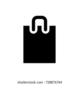 shopping bag  vector isolated on white background