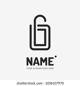 Shopping bag. Vector logo design. Business concept icon.