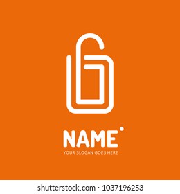 Shopping bag. Vector logo design. Business concept icon.
