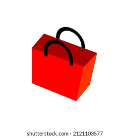 shopping bag vector logo icon